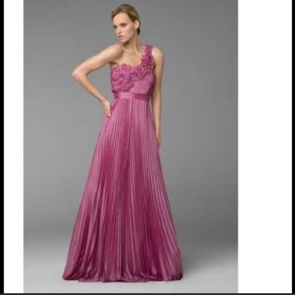 Bcbg one shoulder dress